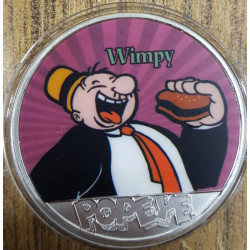 POPEYE JUEGO DE 6 MONEDAS