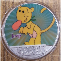 POPEYE JUEGO DE 6 MONEDAS