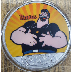 POPEYE JUEGO DE 6 MONEDAS